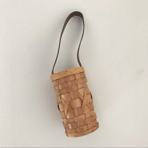 Beautiful Woven Basket Handbag